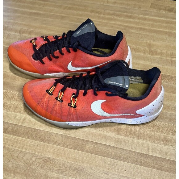 Nike Hyperchase PRM Bright Crimson Silver White Mens Size 10 705369-601 - Picture 3 of 15